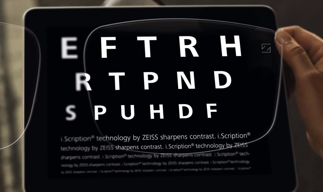 ZEISS Better Vision Optimization with i.Scription